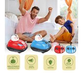 Coche de control remoto para niños pequeños, paquete de 2 coches de control remoto de dibujos animados, juguetes de regalo para el coche Peng de batalla para niños varios colores