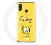 Coque pour Huawei P20 Lite BTS Bangtan Garçons BT21 Chimmy Jimin Fond Jaune
