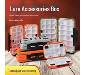 Caja multifuncional para aparejos de pesca, para guardar anzuelos, señuelos, herramientas y joyas. small verde