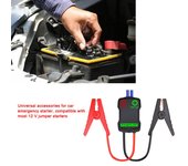 Pinzas de cocodrilo inteligentes para batería de coche, Clip de Cable para refuerzo de puente de coche, Clips rojos y negros varios colores