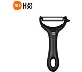 Xiaomi HUOHOU-pelador de frutas Manual para cocina, pelador de acero inoxidable, herramienta de cepillado multifunción, Material ligero y seguro de calidad alimentaria M negro