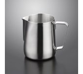 Jarra de café expreso de acero inoxidable, jarra artesanal para espumar leche Latte, taza de café 350ml