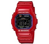 Casio Reloj cuadrado de resina roja digital G-SHOCK GWX-5600C-4JF [G-SHOCK G-LIDE'Year 13 Model] para hombre