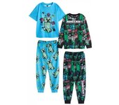Minecraft Boys Creeper Long Pyjama Set (Pack of 2) 11-12
