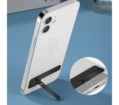 Soporte portátil plegable para teléfono móvil, ajustable, universal, ultrafino, con parte trasera adhesiva One Size