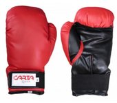 Carta Sport Niños/Niños Guantes de Boxeo 6oz negro/rojo