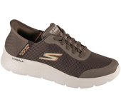 Zapatillas sin cordones Skechers: Go Walk Flex - Hands Up, zapatillas marrones para hombre 42 marrón