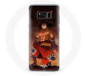Coque pour Samsung Galaxy S8 Luffy Gear 5 One Piece Manga