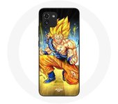 Coque pour Samsung Galaxy A03 Son goku dragon ball corps enervé