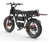 Lankeleisi X-Black Knight 1000*2 - Bicicleta eléctrica de montaña de 20 pulgadas con batería dual de 48 V y 25+20 Ah 2000W48V(25+20)AH