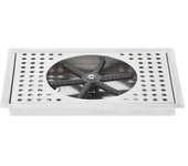 Limpiador automático de vasos de acero inoxidable G1/2  para uso en bares y cafeterías.