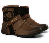 Botas de invierno de cuero para hombre Botas Chelsea de invierno para hombre Botas de tobillo de goma Talla 39-47 40 bronceado