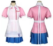 Scione Mikan Tsumiki Cosplay Anime Danganronpa Dangan Ronpa 2 disfraz de Cosplay conjunto de traje de mujer vestido S&Danganronpa 2
