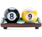 Juego de sal y pimienta Flavor Mates (Piscina de 8 bolas)