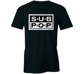 Camiseta unisex Sub Pop Grunge Nirvana The Vaselines Murder City Devils Sello discográfico S