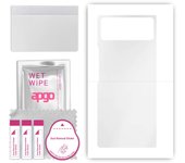 apgo Ultra Clear Protective Skin Sticker for the back compatible with Xiaomi Mix Fold 2, Wrap Film, Hydrogel Film, Flexible, Soft TPU with positioning