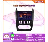 Reproductor multimedia con radio para coche Android 2Din, sistemas inteligentes para Lada Largus 2012-2020, WIFI, navegación GPS, Carplay 2+32 GB 2+32GB