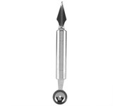 Cuchillo para trinchar sandía y melón de acero inoxidable, utensilio de cocina(Cuchillo de bola)
