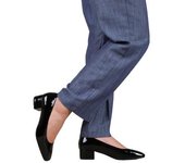 ¿De dónde viene eso para mujer/señoras Seattle zapatos de corte anchos y de tacón bajo en bloque? 5 UK Wide negro