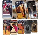 Funda de teléfono Bullfight Bull Fighter para iPhone 11 12 13 Pro Max 13 Mini X XR XS Max 7 8 Plus funda trasera de silicona iphone 5 5S
