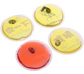 Calentador de manos de gel reutilizable para invierno, divertido y lindo, calentador instantáneo de paquetes autocalentable Onesize
