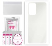 apgo MATTE Protective Skin Sticker for the back compatible with Xiaomi 11i, Wrap Film, Hydrogel Film, Flexible, Soft TPU with positioning layer easy i
