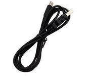 Cable de alimentación USB negro para Nintendo 3DS