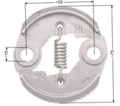 Embrague Nac 75Mm Grande Metálico Desbrozadoras de Mercado Nz33