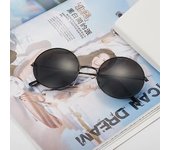 Nuevas gafas de sol redondas de moda retro, gafas de sol de playa de Shanghái para hombres y mujeres, gafas de boda para padrinos, gafas de príncipe personalizadas