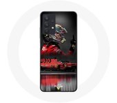 Coque pour Samsung Galaxy A32 5G Formule 1 Sebastian Vettel Pilote automobile F1 Rouge