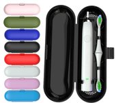 Estuche de viaje para cepillo de dientes eléctrico Estuche de almacenamiento portátil para mango de cepillo de dientes universal Soporte para cabezales de cepillo de dientes Funda protectora