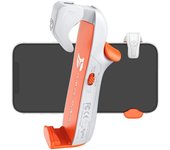 BIGBIG WON Controladores de juegos móviles Disparador Plug and Play para teléfonos iOS y Android, Disparador de juego de 4,7-6,5 pulgadas para PUBG/Fortnite/COD Blanco Package-9.4x5.7x3.3cm blanco