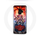 Coque pour Samsung Galaxy S9 plus Stranger Things Affiche Saison 2
