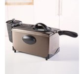 Freidora de aire Black & Decker ES9730040B 2100 W 3 L Gris