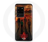 Coque pour Samsung Galaxy S20 Ultra Stranger Things Saison 4 Affiche Art Equipages de la Nouvelle Th