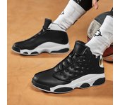 Zapatillas de baloncesto de combate de caña alta de otoño e invierno de talla grande, zapatillas de moda para hombre, zapatillas deportivas informales de baloncesto 39