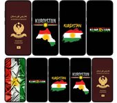 Funda para teléfono con bandera del Kurdistán para OPPO Huawei y Samsung Galaxy S24 S23 iPhone 16 15 14 Xiaomi Redmi Note 13 12 11 10 8 Plus 9 Pro Max X XR 14C A16 A06 for Samsung Galaxy Note 10