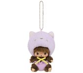 Peluche Monchhichi Animal Babychichi SS Llavero Cara Grande Gato [Sekiguchi]