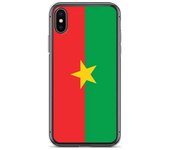 Coque Télephone Drapeau Burkina Faso - iPhone X