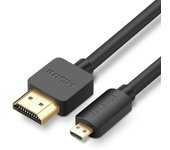 Ugreen 3m Black Micro HDMI to HDMI High-Speed Cable - Model HD127