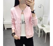 Chaqueta tipo cárdigan corta tipo bomber para mujer de invierno XXL blanco