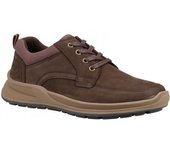 Hush Puppies Zapatillas de deporte con cordones Adam Nubuck para hombre 6 UK marrón