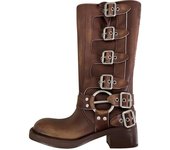 Botas de moto de talla grande 42, zapatos tipo Martins para mujer, Botas de combate con plataforma, Botas de mujer tendencia 2023, Bota vaquera gótica 36