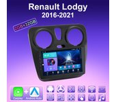 Radio de coche 2 DIN Android Carplay para Renault Lodgy 2016-2021, reproductor multimedia, unidad principal, estéreo, navegación GPS, Bluetooth, WIFI, 2 + 32 GB 1+16GB