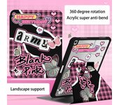Para IPad Mini 6 2022 Air 4 5 10.9 2021 2020 10.2 Pro 11 pulgadas Hottie Style Butterfly Estuche anticaída de acrílico giratorio de 360 ​​​​grados iPad 2022 10.9