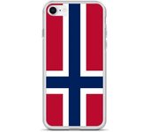 Coque Télephone Drapeau Svalbard et de Jan Mayen oficial - iPhone 8