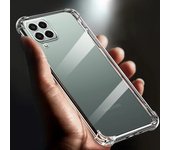 Funda de TPU suave transparente a prueba de golpes y con airbag engrosado para Samsung Galaxy M33 5G, carcasa trasera transparente para M 33 for samsung M33 5G transparente