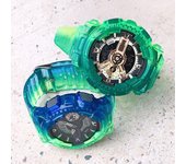 Correa de reloj para Casioak GA-110 GA100 GD-120, funda para reloj Casio gshock para hombre, correa de silicona de resina deportiva mate g-shock