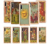 Funda para teléfono con diseño de tarot y lectura de cartas para Xiaomi Redmi Note 10, 9, 8, 11 Pro, 11T, 11S, 10S, 9S, 9A, 9C, 9T, 8T, 8A, 7, 7A y 5 Redmi Note 10(10S)