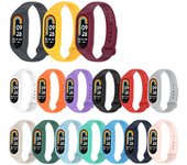 Correa de silicona para Xiaomi Mi Band 8, correa + funda de repuesto, pulsera integrada para reloj inteligente, accesorios para Xiaomi Mi Band 8 xiaomi mi band 8/8NFC gris